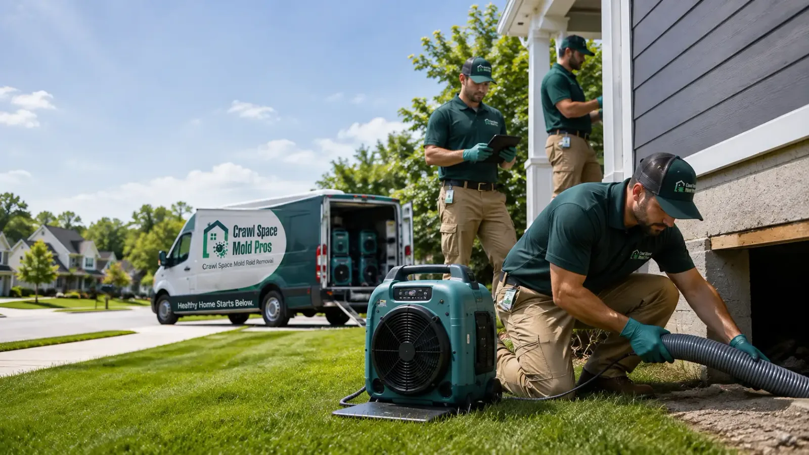 Crawl Space Mold Removal in Van Wert, OH